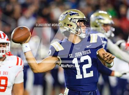 Thumbnail 1 in Mater Dei vs St John Bosco (CIF SS Div 1 Final) photogallery.