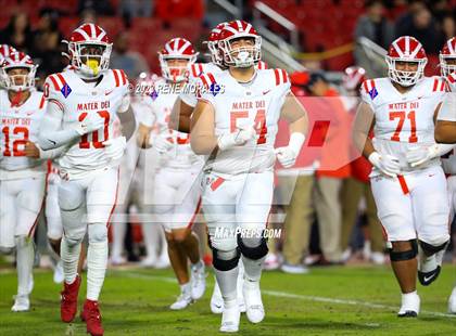 Thumbnail 1 in Mater Dei vs St John Bosco (CIF SS Div 1 Final) photogallery.
