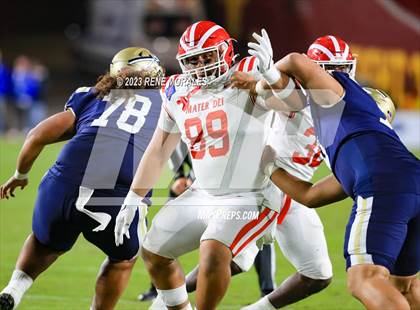 Thumbnail 3 in Mater Dei vs St John Bosco (CIF SS Div 1 Final) photogallery.
