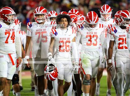 Thumbnail 1 in Mater Dei vs St John Bosco (CIF SS Div 1 Final) photogallery.