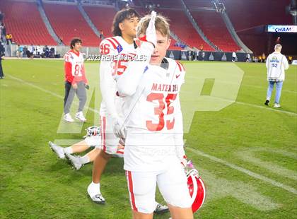 Thumbnail 2 in Mater Dei vs St John Bosco (CIF SS Div 1 Final) photogallery.