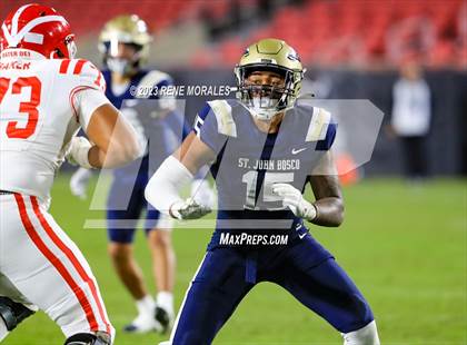 Thumbnail 1 in Mater Dei vs St John Bosco (CIF SS Div 1 Final) photogallery.