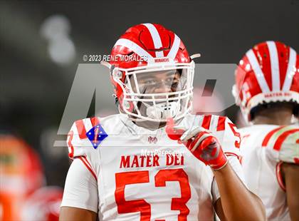 Thumbnail 3 in Mater Dei vs St John Bosco (CIF SS Div 1 Final) photogallery.