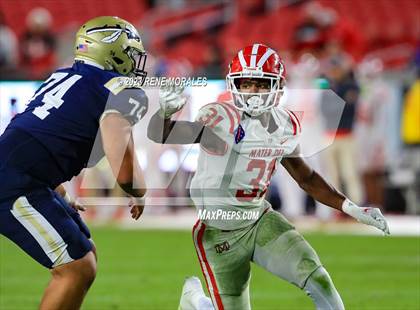 Thumbnail 2 in Mater Dei vs St John Bosco (CIF SS Div 1 Final) photogallery.