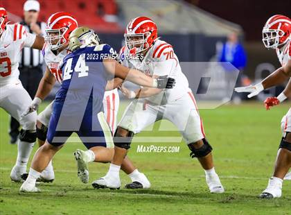 Thumbnail 2 in Mater Dei vs St John Bosco (CIF SS Div 1 Final) photogallery.