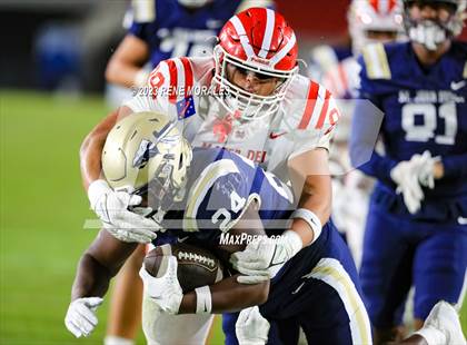 Thumbnail 2 in Mater Dei vs St John Bosco (CIF SS Div 1 Final) photogallery.
