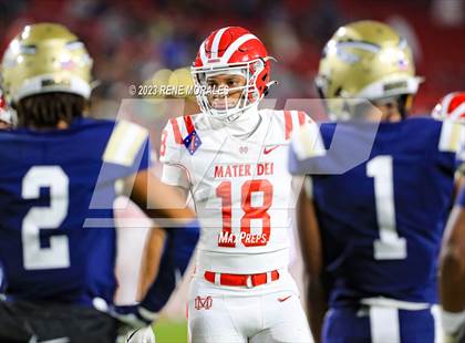 Thumbnail 3 in Mater Dei vs St John Bosco (CIF SS Div 1 Final) photogallery.