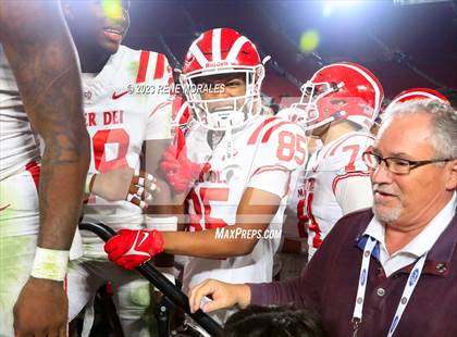 Thumbnail 2 in Mater Dei vs St John Bosco (CIF SS Div 1 Final) photogallery.