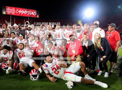Thumbnail 3 in Mater Dei vs St John Bosco (CIF SS Div 1 Final) photogallery.