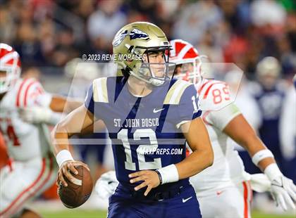Thumbnail 1 in Mater Dei vs St John Bosco (CIF SS Div 1 Final) photogallery.