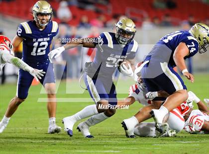 Thumbnail 2 in Mater Dei vs St John Bosco (CIF SS Div 1 Final) photogallery.