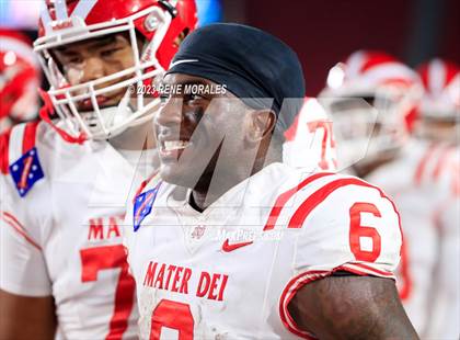 Thumbnail 2 in Mater Dei vs St John Bosco (CIF SS Div 1 Final) photogallery.
