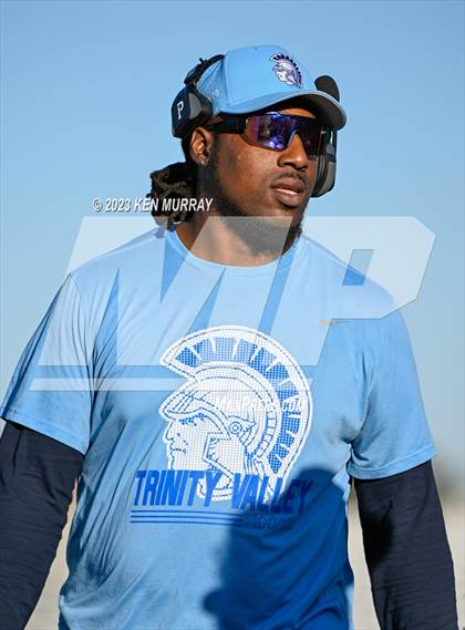 Thumbnail 3 in Trinity Valley vs Houston Christian (SPC 3A State Championship) photogallery.