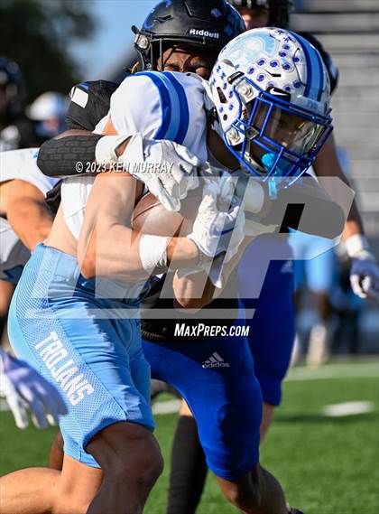 Thumbnail 3 in Trinity Valley vs Houston Christian (SPC 3A State Championship) photogallery.