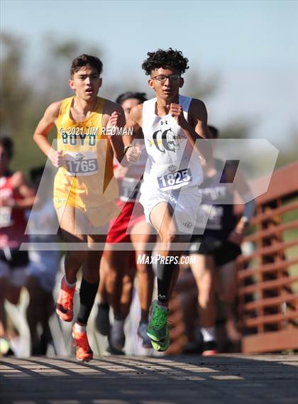Thumbnail 1 in UIL Cross Country 3A Final (5K) photogallery.
