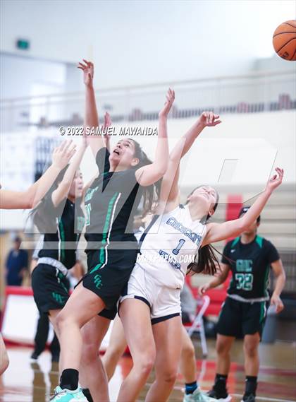 Thumbnail 1 in Granada Hills Charter vs Crescenta Valley (West Coast Holiday Tournament) photogallery.