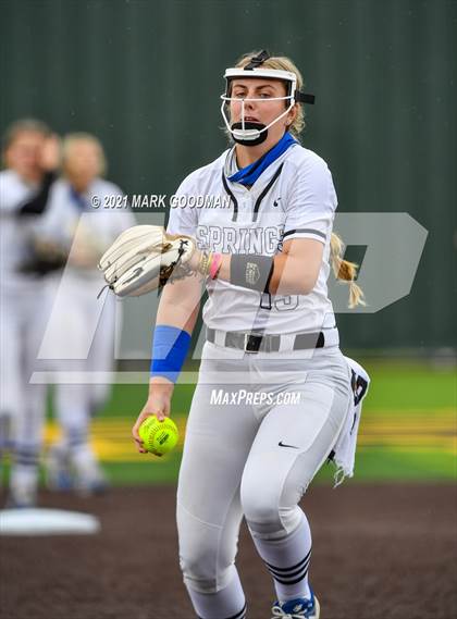 Thumbnail 2 in Katy vs Clear Springs (UIL 6A Regional Semi-Final Playoff) photogallery.