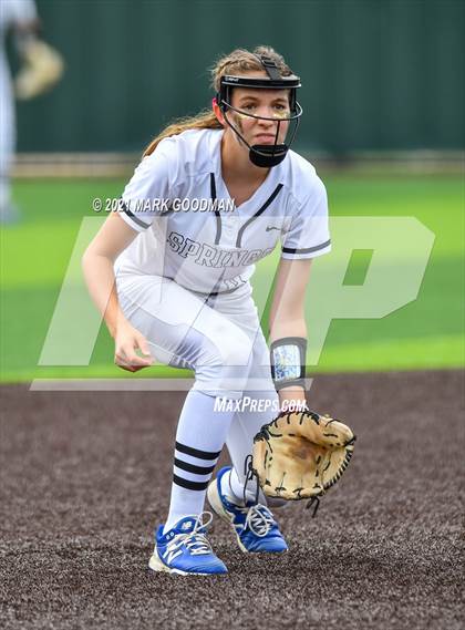 Thumbnail 3 in Katy vs Clear Springs (UIL 6A Regional Semi-Final Playoff) photogallery.