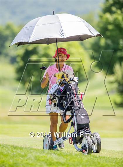 Thumbnail 3 in NYSPHSAA Girls Golf Championship (Final Round) photogallery.
