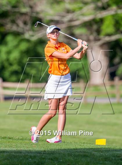Thumbnail 3 in NYSPHSAA Girls Golf Championship (Final Round) photogallery.