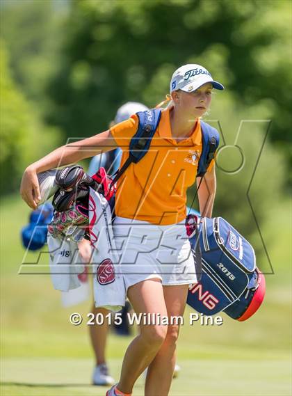 Thumbnail 3 in NYSPHSAA Girls Golf Championship (Final Round) photogallery.