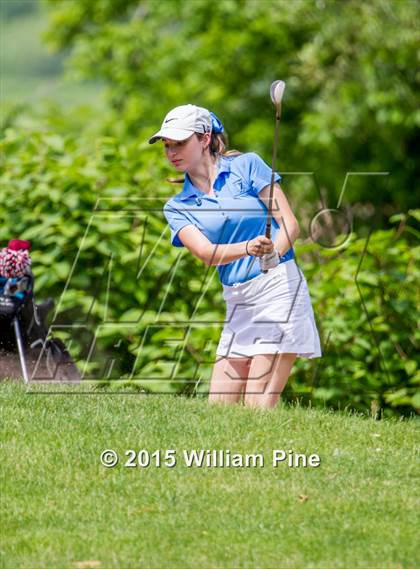 Thumbnail 3 in NYSPHSAA Girls Golf Championship (Final Round) photogallery.