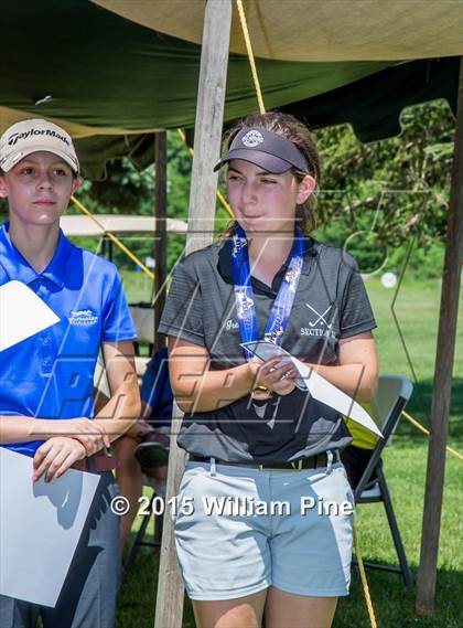 Thumbnail 3 in NYSPHSAA Girls Golf Championship (Final Round) photogallery.