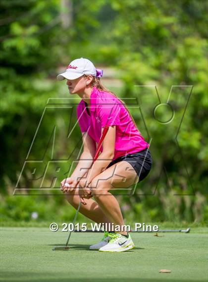 Thumbnail 3 in NYSPHSAA Girls Golf Championship (Final Round) photogallery.