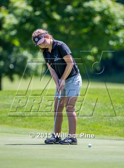 Thumbnail 2 in NYSPHSAA Girls Golf Championship (Final Round) photogallery.