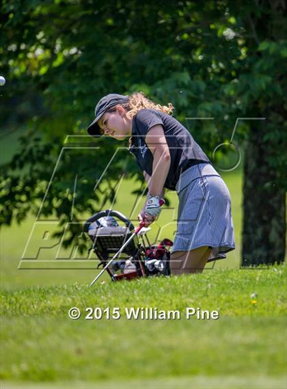 Thumbnail 3 in NYSPHSAA Girls Golf Championship (Final Round) photogallery.