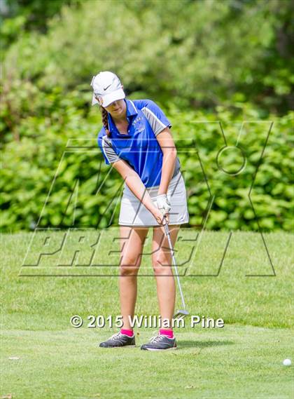 Thumbnail 3 in NYSPHSAA Girls Golf Championship (Final Round) photogallery.