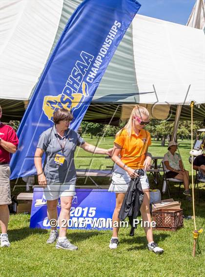 Thumbnail 2 in NYSPHSAA Girls Golf Championship (Final Round) photogallery.