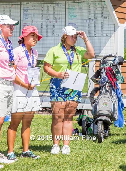 Thumbnail 1 in NYSPHSAA Girls Golf Championship (Final Round) photogallery.