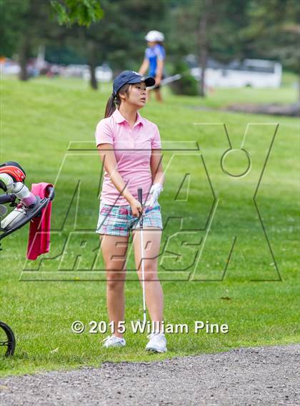 Thumbnail 3 in NYSPHSAA Girls Golf Championship (Final Round) photogallery.