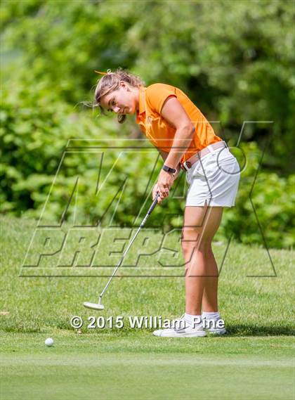 Thumbnail 3 in NYSPHSAA Girls Golf Championship (Final Round) photogallery.