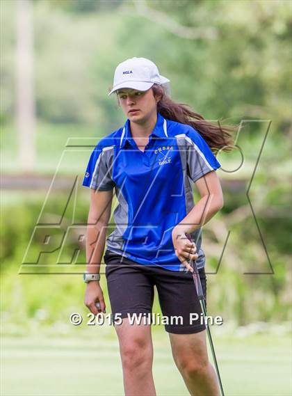 Thumbnail 2 in NYSPHSAA Girls Golf Championship (Final Round) photogallery.
