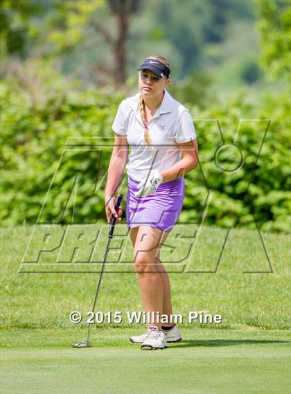Thumbnail 3 in NYSPHSAA Girls Golf Championship (Final Round) photogallery.