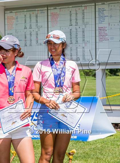 Thumbnail 2 in NYSPHSAA Girls Golf Championship (Final Round) photogallery.