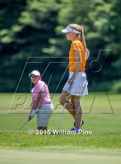 Thumbnail 3 in NYSPHSAA Girls Golf Championship (Final Round) photogallery.