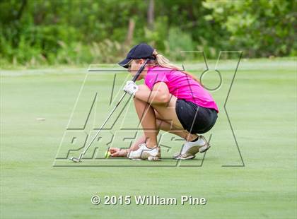 Thumbnail 1 in NYSPHSAA Girls Golf Championship (Final Round) photogallery.