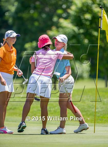 Thumbnail 2 in NYSPHSAA Girls Golf Championship (Final Round) photogallery.
