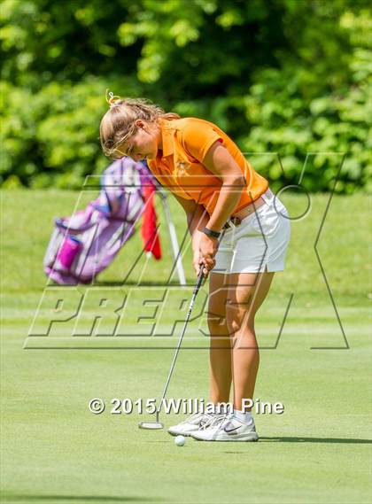 Thumbnail 1 in NYSPHSAA Girls Golf Championship (Final Round) photogallery.