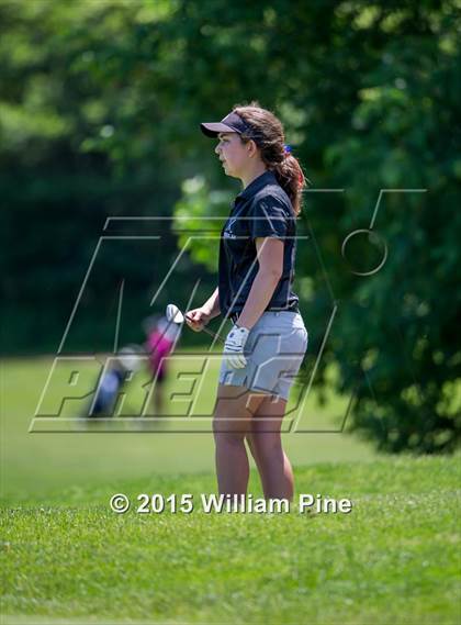 Thumbnail 3 in NYSPHSAA Girls Golf Championship (Final Round) photogallery.