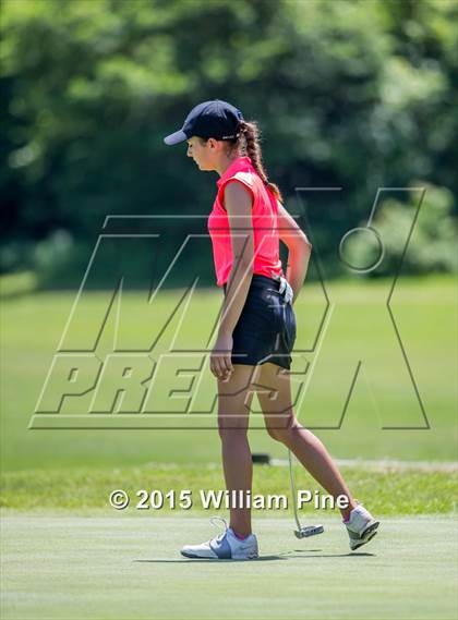 Thumbnail 3 in NYSPHSAA Girls Golf Championship (Final Round) photogallery.