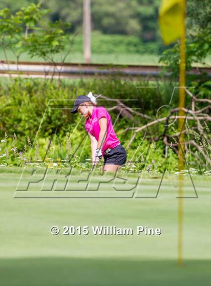 Thumbnail 2 in NYSPHSAA Girls Golf Championship (Final Round) photogallery.