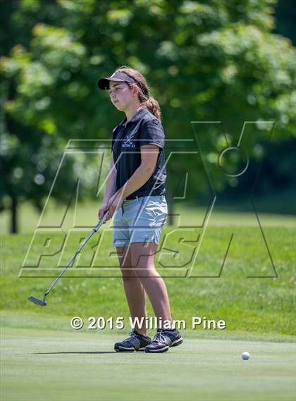 Thumbnail 3 in NYSPHSAA Girls Golf Championship (Final Round) photogallery.