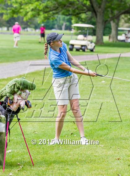 Thumbnail 1 in NYSPHSAA Girls Golf Championship (Final Round) photogallery.