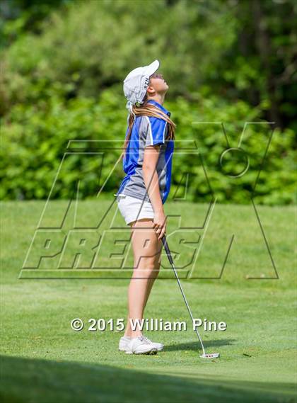 Thumbnail 3 in NYSPHSAA Girls Golf Championship (Final Round) photogallery.