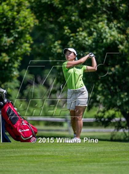 Thumbnail 3 in NYSPHSAA Girls Golf Championship (Final Round) photogallery.