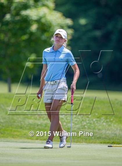 Thumbnail 1 in NYSPHSAA Girls Golf Championship (Final Round) photogallery.